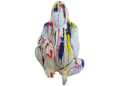 Figura de diseñador Estatua Figuras y estatuas modernas Decoración Decoración Gorila Jardín Nuevo