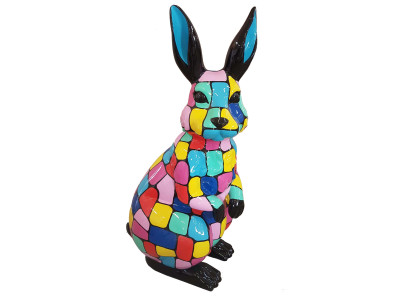 Figuras de diseñador Decoraciones modernas Figuras de jardín Estatua de conejo Esculturas