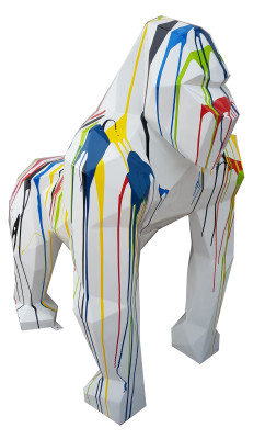 Figura de diseñador estatua Figuras modernas Estatuas Decoración Decoración Gorila Jardín Nuevo