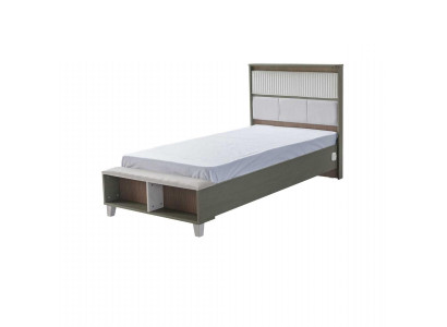 Estructura de la cama Cama infantil Cama Dormitorio infantil Estructuras de cama Gris Madera Camas