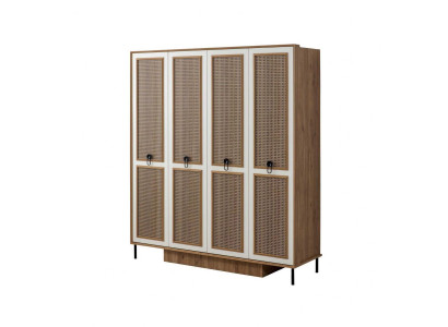Armario de madera Armario de ropa Armario infantil Armario de madera Marrón Diseño