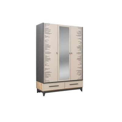 Armario moderno para niños de madera color beige
