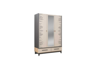 Armario moderno para niños de madera color beige