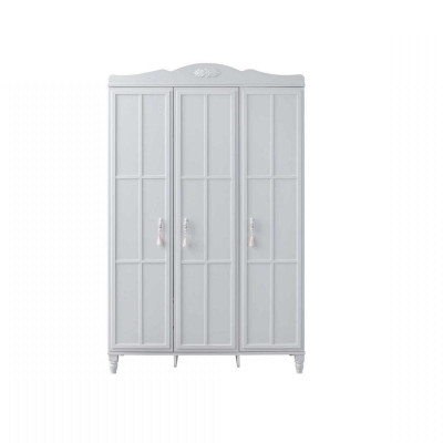 Armario de ropa Armario infantil Armario de madera Blanco Armario de madera Moderno