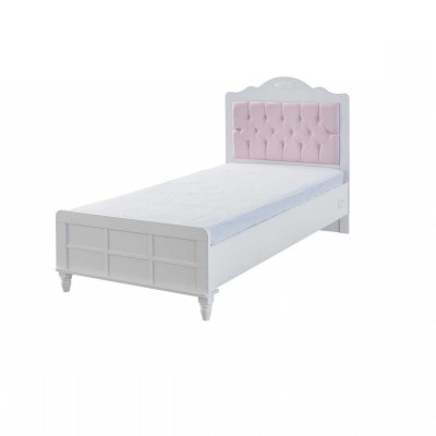 Habitación infantil Conjunto completo de muebles infantiles Cama de niños Cama de madera Set de 5 piezas Blanco