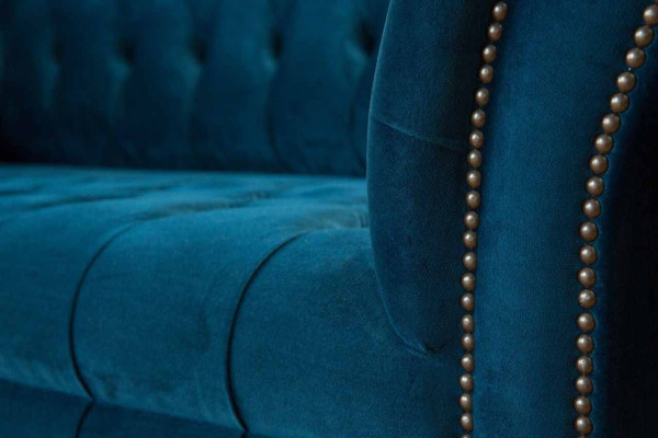 Diseño de sillón de lujo Relax Club Lounge de una plaza, tapizado en tela nuevo.