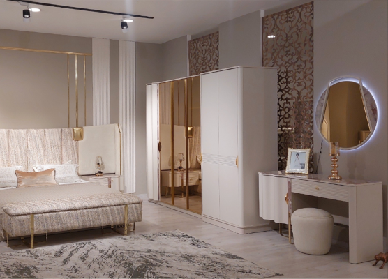 Dormitorio Armario de lujo Equipamiento Nuevo Armario Moderno Muebles