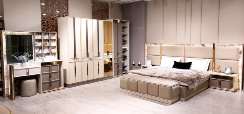 Lujo armario dormitorio decoración armario diseño moderno muebles