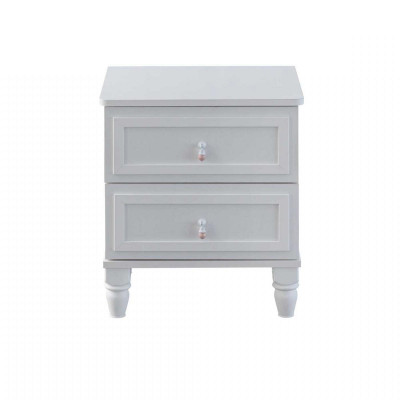 Conjunto completo de muebles infantiles cama de madera set 4 piezas habitación infantil blanco