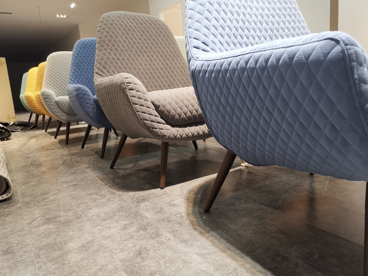 Sillas de club Muebles Sillón de diseño Sillón de lujo Acolchado Cóctel Relajación Bar Salón