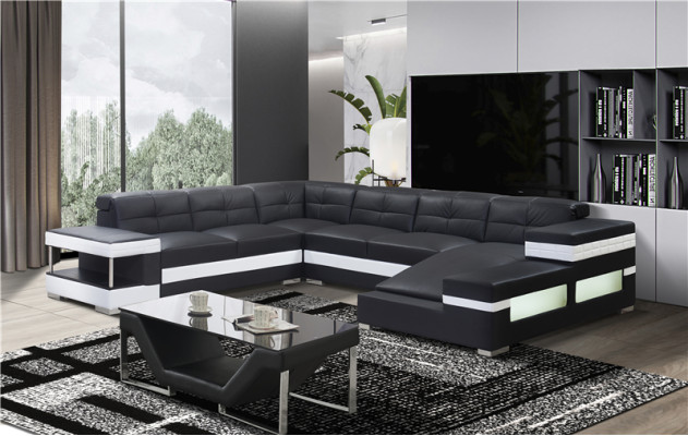 Couchen Sofa conjunto de estar en forma de U Sofá de esquina Conjunto de sofás Almohadones Sillones xxl Grandes Sofás