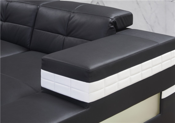 Couchen Sofa conjunto de estar en forma de U Sofá de esquina Conjunto de sofás Almohadones Sillones xxl Grandes Sofás