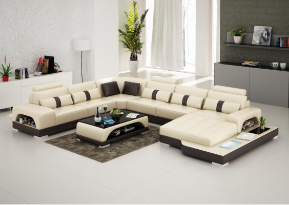 Conjunto de sofás acolchados de sofá grande xxl Sofás Sofás Sofa Sofá en forma de U Sofá de esquina
