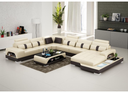 Conjunto de sofás acolchados de sofá grande xxl Sofás Sofás Sofa Sofá en forma de U Sofá de esquina