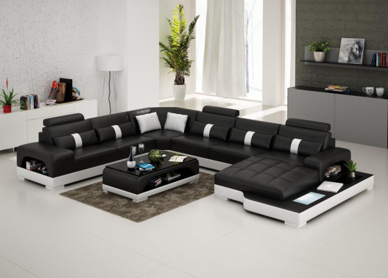 Conjunto de sofás acolchados de sofá grande xxl Sofás Sofás Sofa Sofá en forma de U Sofá de esquina