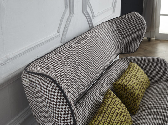 Banqueta acolchada Banco Banco Sofá Banco Muebles de asiento Diseño Sofá Tela Relájate Sofá 130cm