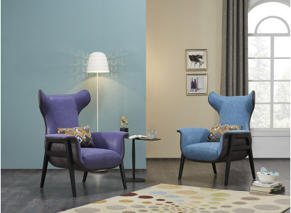 Sillas Muebles Diseño Sillón Lujo Silla Tapizada Cóctel Relax Bar Salón Club