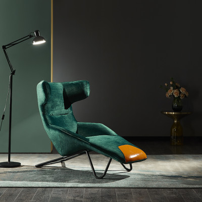 Sillón Club Lounge Diseñador Sofá de televisión Silla Sillas Tapizado Asiento Muebles Tumbona