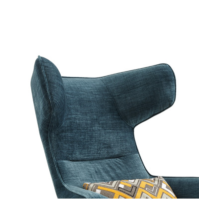 Sillón Club Lounge Diseñador Sofá de televisión Silla Sillas Tapizado Asiento Muebles Tumbona