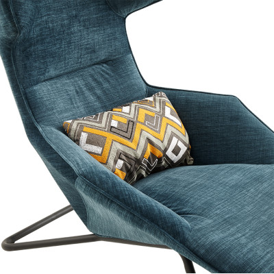 Sillón Club Lounge Diseñador Sofá de televisión Silla Sillas Tapizado Asiento Muebles Tumbona