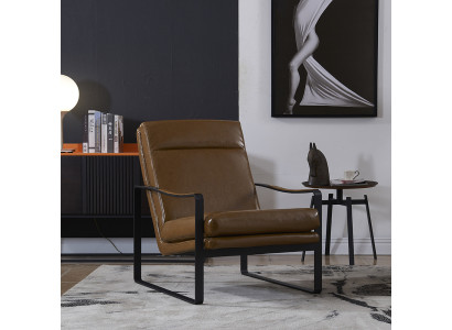 Silla Diseño Sofá Relax Cuero Salón Lujo Televisor Club Tapizado Asiento