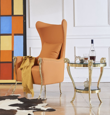 Silla Amortiguador Cóctel Relax Bar Salón Club Sillas Muebles Diseño Sillón Rey