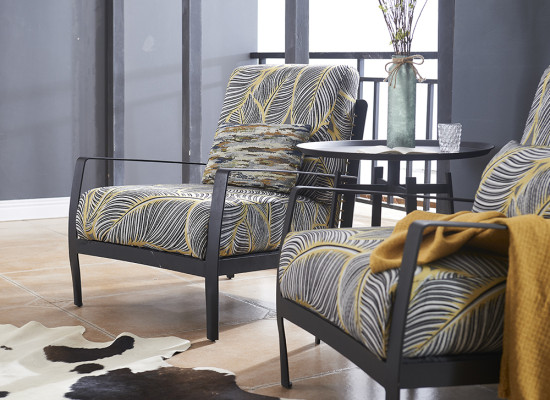 Sillón Diseño Sofá Asiento Lujo Colorido Relax Cuero Salón Club Tapizado
