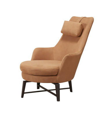 Club de lujo Orejas Asiento Relajante Sillón Diseño Sofá de cuero Asiento Salón