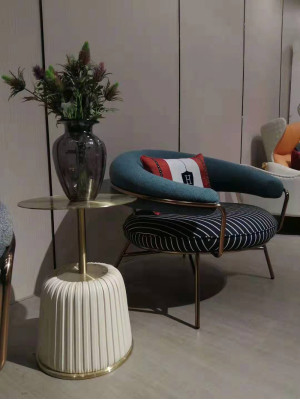 Diseño Sillón Lujo Silla Tapizado Cóctel Relax Bar Salón Club Sillas Muebles