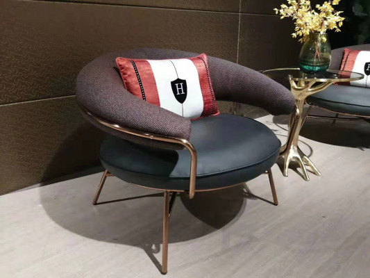 Diseño Sillón Lujo Silla Tapizado Cóctel Relax Bar Salón Club Sillas Muebles