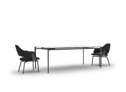 Muebles de comedor modernos, mesa de comedor, 4 sillas, mobiliario de lujo, mesa nueva.