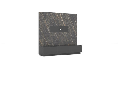 Mueble de salón de lujo en gris moderno de madera, muebles de diseño para la sala de estar.