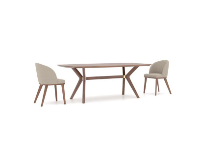 Comedor conjunto de mesa y sillas de comedor de lujo moderno diseño