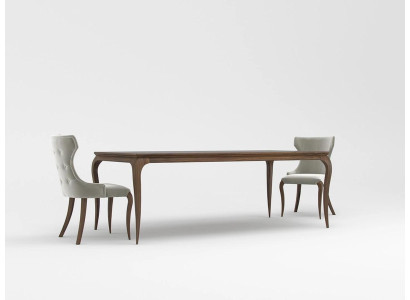 Mesa de comedor de diseño moderno con 4 sillas, muebles de comedor de lujo, diseño nuevo