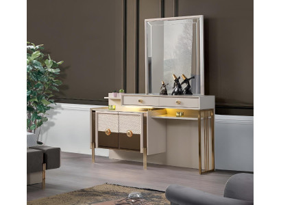 Tocador de maquillaje de lujo Nuevo Muebles de madera Dormitorio Diseño moderno