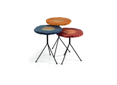 Establecer 3x mesa auxiliar Diseñador Mesa de centro de lujo Sala de estar Mesa Mesa