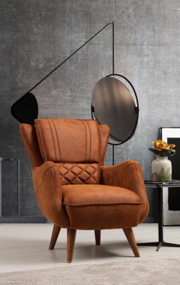 Conjunto de sala de estar moderno completo: sillón, sofá, sofá, asiento acolchado, tres plazas.