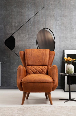 Conjunto de sala de estar moderno completo: sillón, sofá, sofá, asiento acolchado, tres plazas.