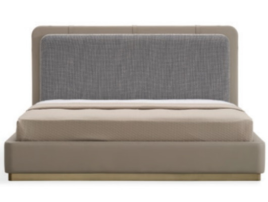 Set de dormitorio Lujo Cama completa + 2 mesitas de noche 3 piezas Set Moderno