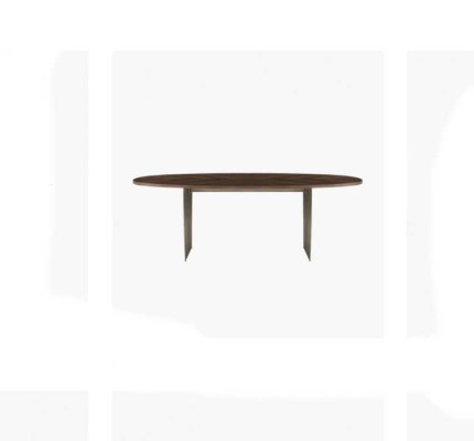 Mesa de comedor Mesas de comedor modernas de lujo Mesa de diseño elegante 230x110cm