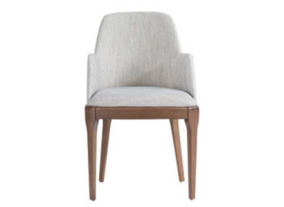 Silla de madera de lujo diseño moderno silla blanca muebles de comedor