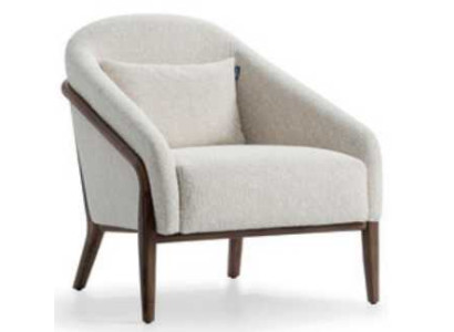 Sofá tapizado asiento diseño moderno gris salón de lujo sala de estar