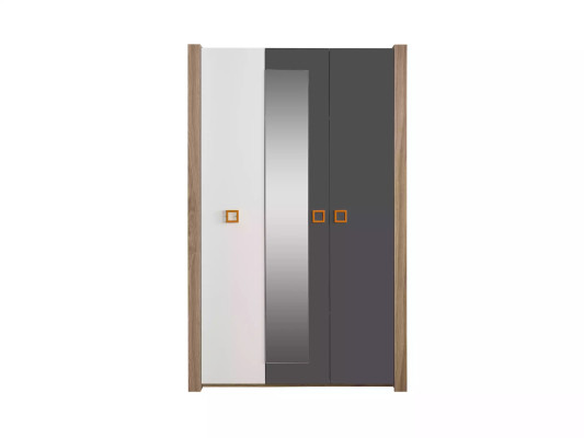 Armario para niños Mueble para niños Armario infantil Habitación infantil Madera Gris