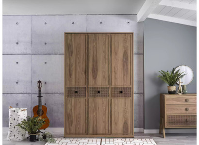 Armario Armario Armario de madera Muebles de dormitorio Madera Marrón Nuevo