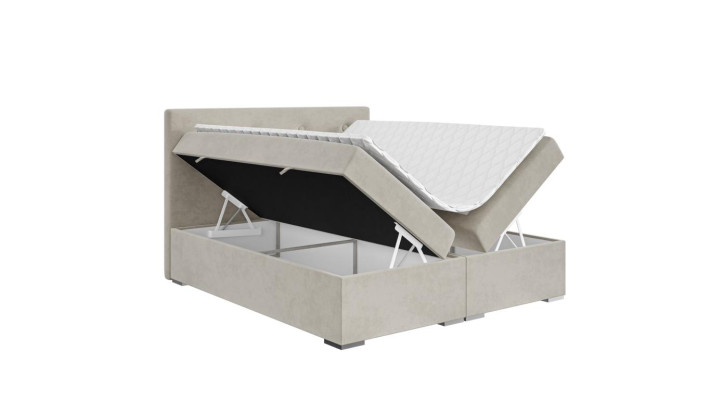 Dormitorio cama de lujo cama doble estilo moderno cama tapizada diseñador textil muebles