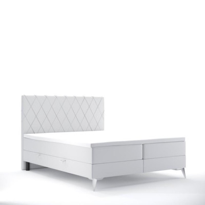 Dormitorio Cama Muebles de lujo Tapicería Tela Diseño moderno Cama boxspring