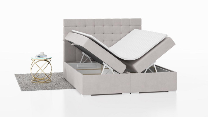 Cama Muebles Diseño Moderno Cama Doble Lujo Dormitorio Textil Cama Boxspring