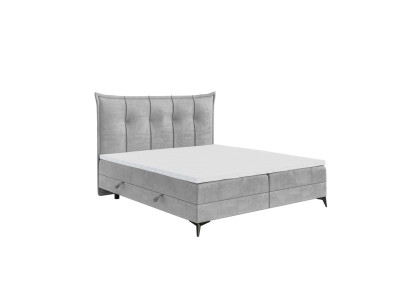 Diseño cama doble dormitorio textil muebles moderno lujo cama somier