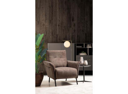 Sillón de lujo para sala de estar, nuevos muebles, asiento de diseñador, sillón tapizado moderno.