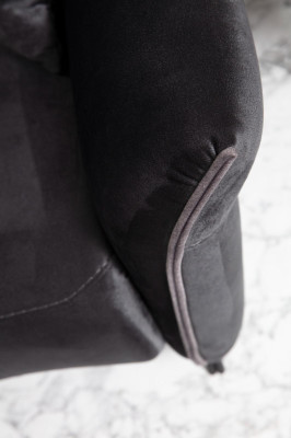 Sofá de tres plazas de lujo moderno para sala de estar, tapizado en textil, mueble nuevo.